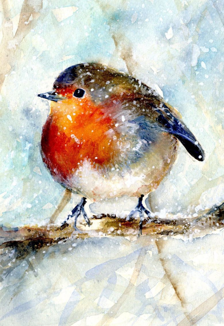 Birds & Bees in Landscapes painted by Sarah Stoker