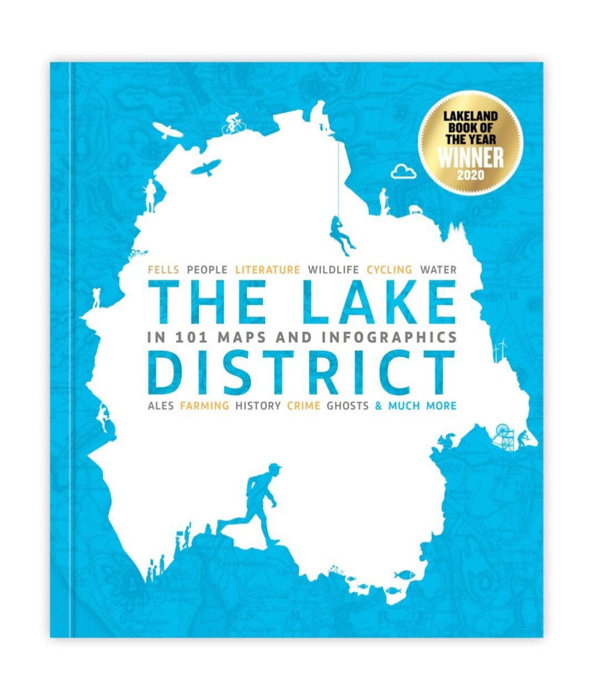 'The Lake District in 101 Maps & Infographics' by David Felton
