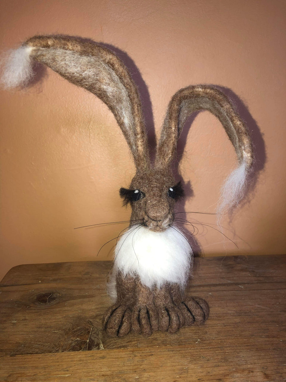 Needle Felted Brown Hare