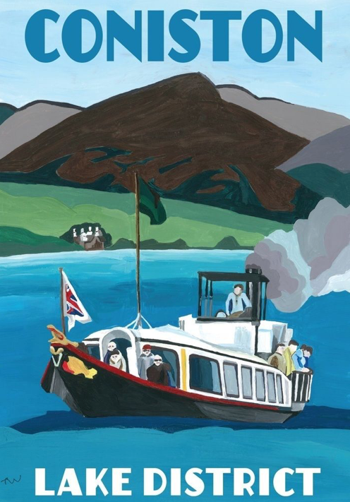 Lake District Magnets by Jo Witherington