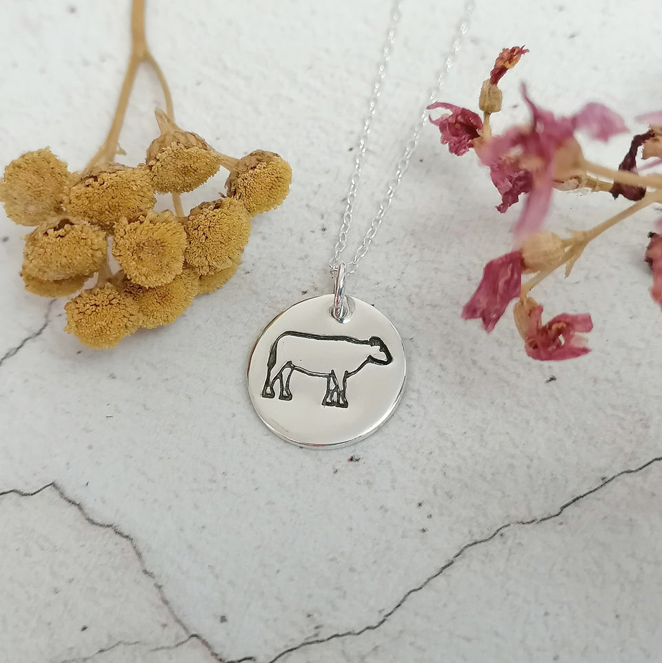 Necklaces - Farm Animal Collection - Recycled Sterling Silver