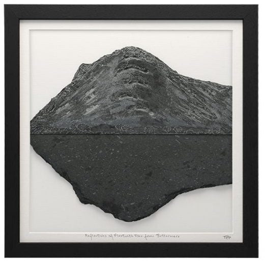 Mountain Reflections - Black Framed Lakeland Slate