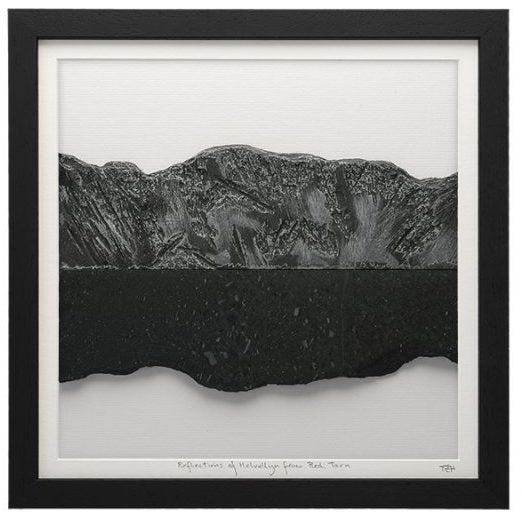 Mountain Reflections - Black Framed Lakeland Slate