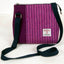 Harris Tweed Crossbody Bag - Pink & Purple