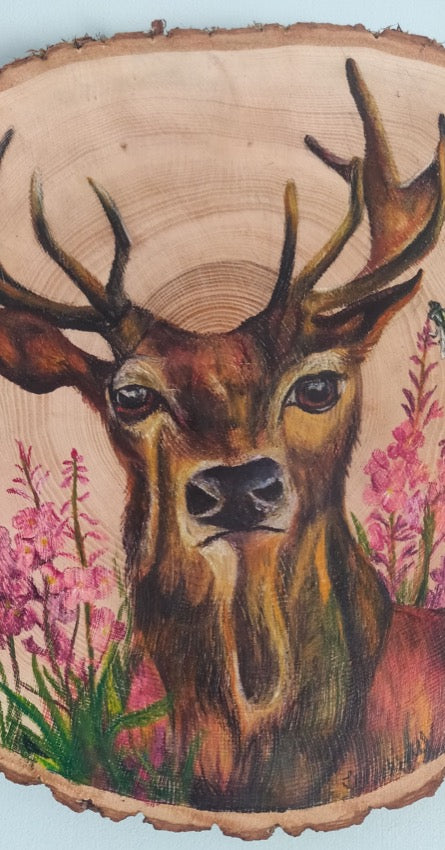 Stag Wall Hanging - 'Hamish'
