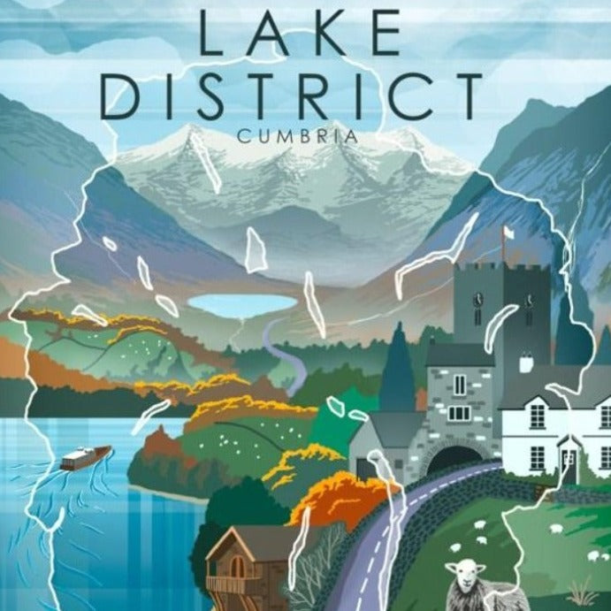 Lakes Cards by Graham McKenzie Smith