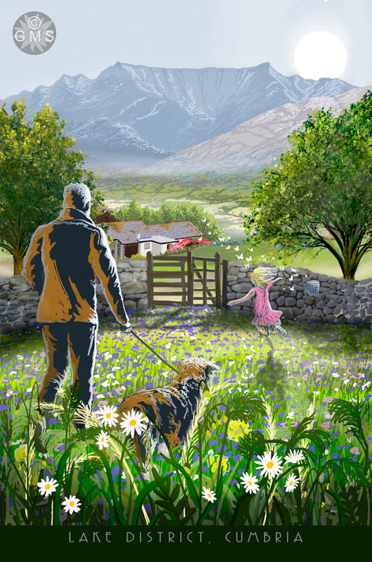 The Lake District Set - Digital Art Prints (Small)