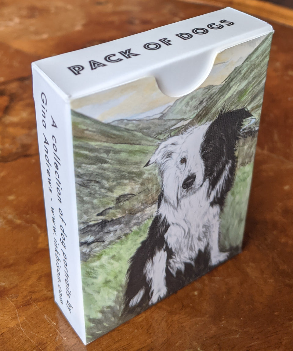 'Pack of Dogs’ - Playing Cards by InkBison
