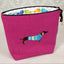 Dachshund Embroidered Project Bag - LARGE