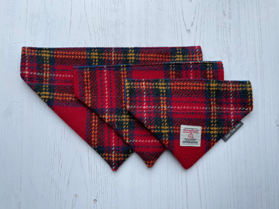 Harris Tweed Dog Bandana