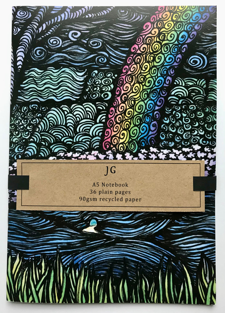 Wild Swim Notebooks - Gift Box of 3 by Jennifer Guest Art