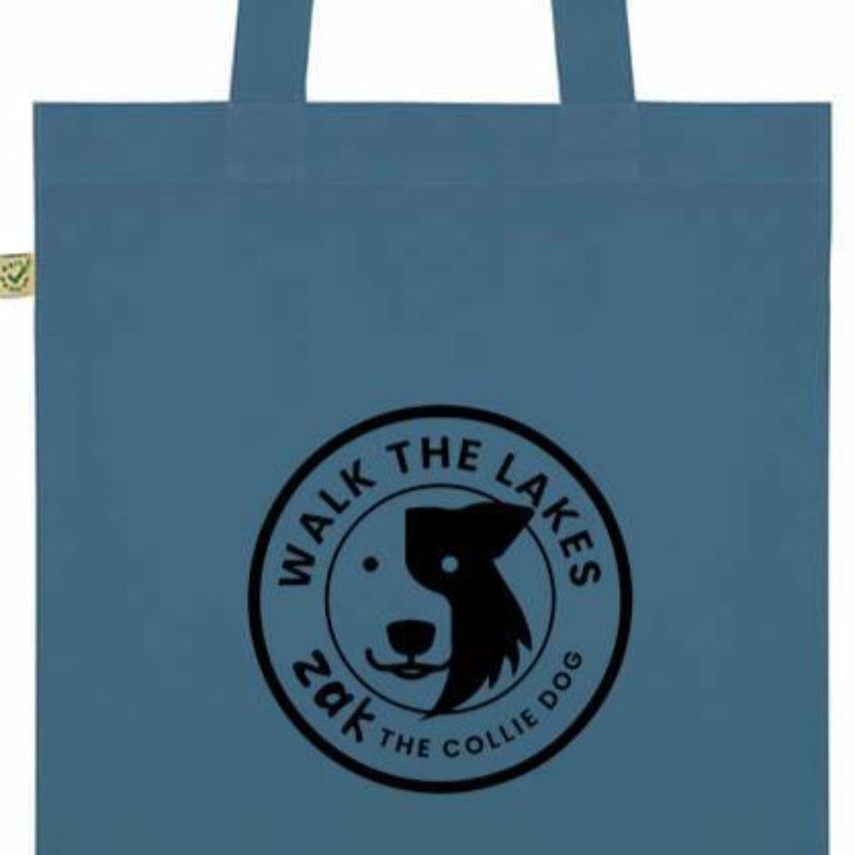 Ethical Shopper - 'Zak the Collie Dog' Collection - Recycled Tote Bag