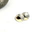 Mountain Stud Earrings - Silver & 9ct Gold