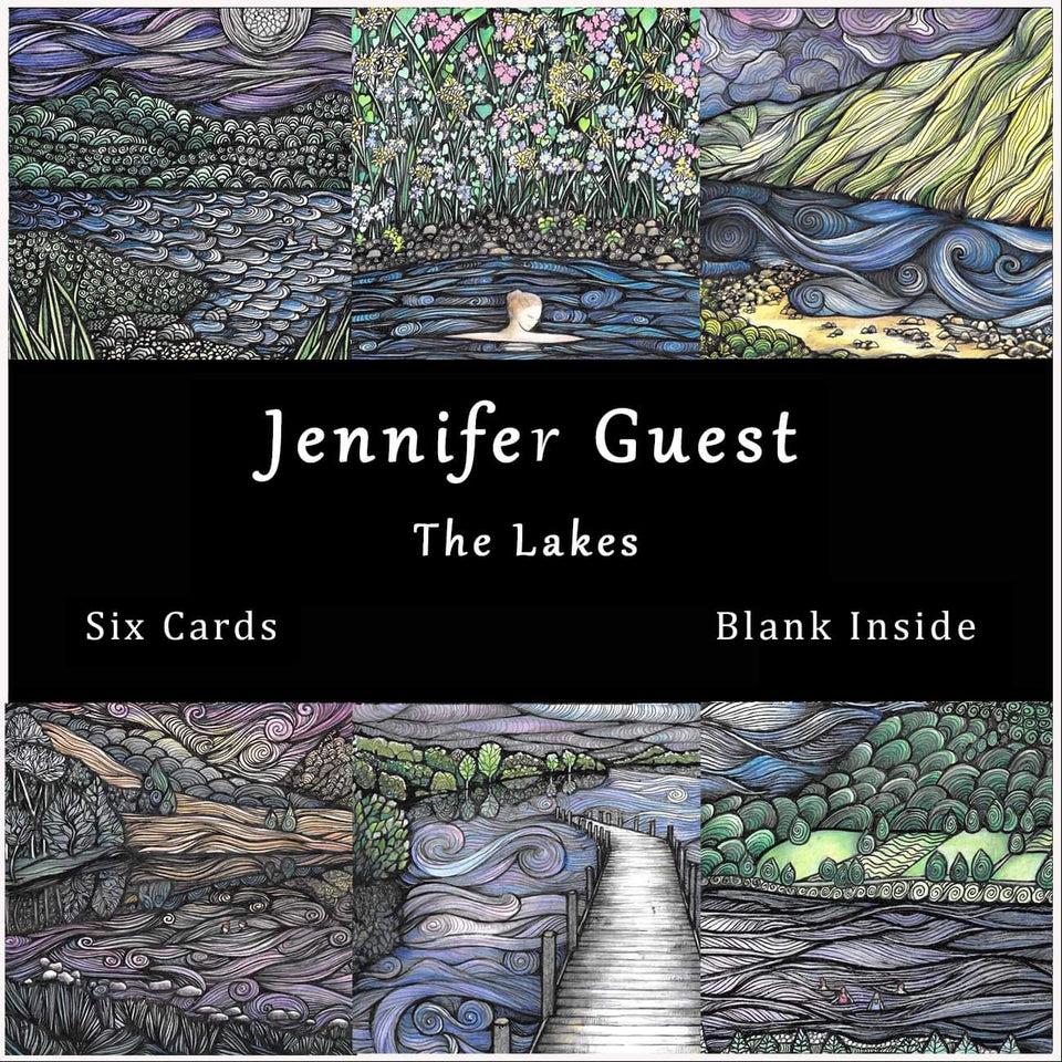 A Box of Cards for Lake District Lovers by Jennifer Guest Art