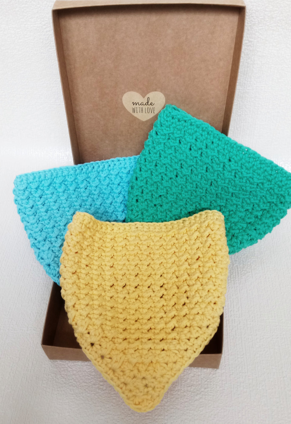 Baby Bandana - Hand Crocheted