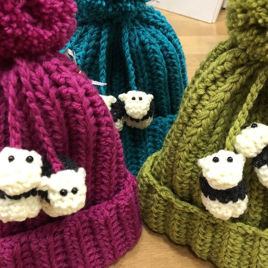 Herdy Hat - Hand Crocheted